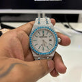 Moissanite xBlue Watch