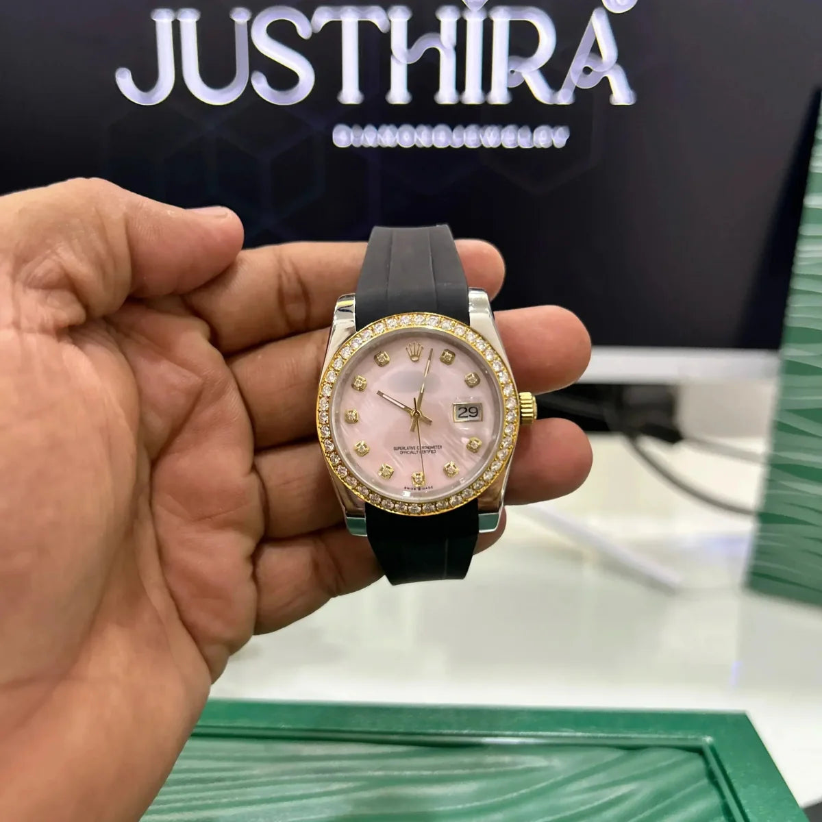Moissanite Generic Watch
