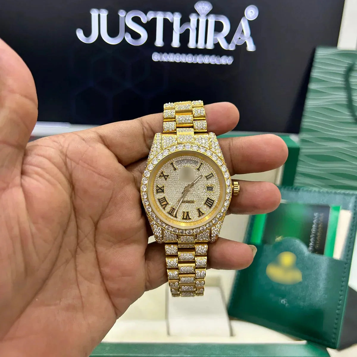 Moissanite Generic Watch