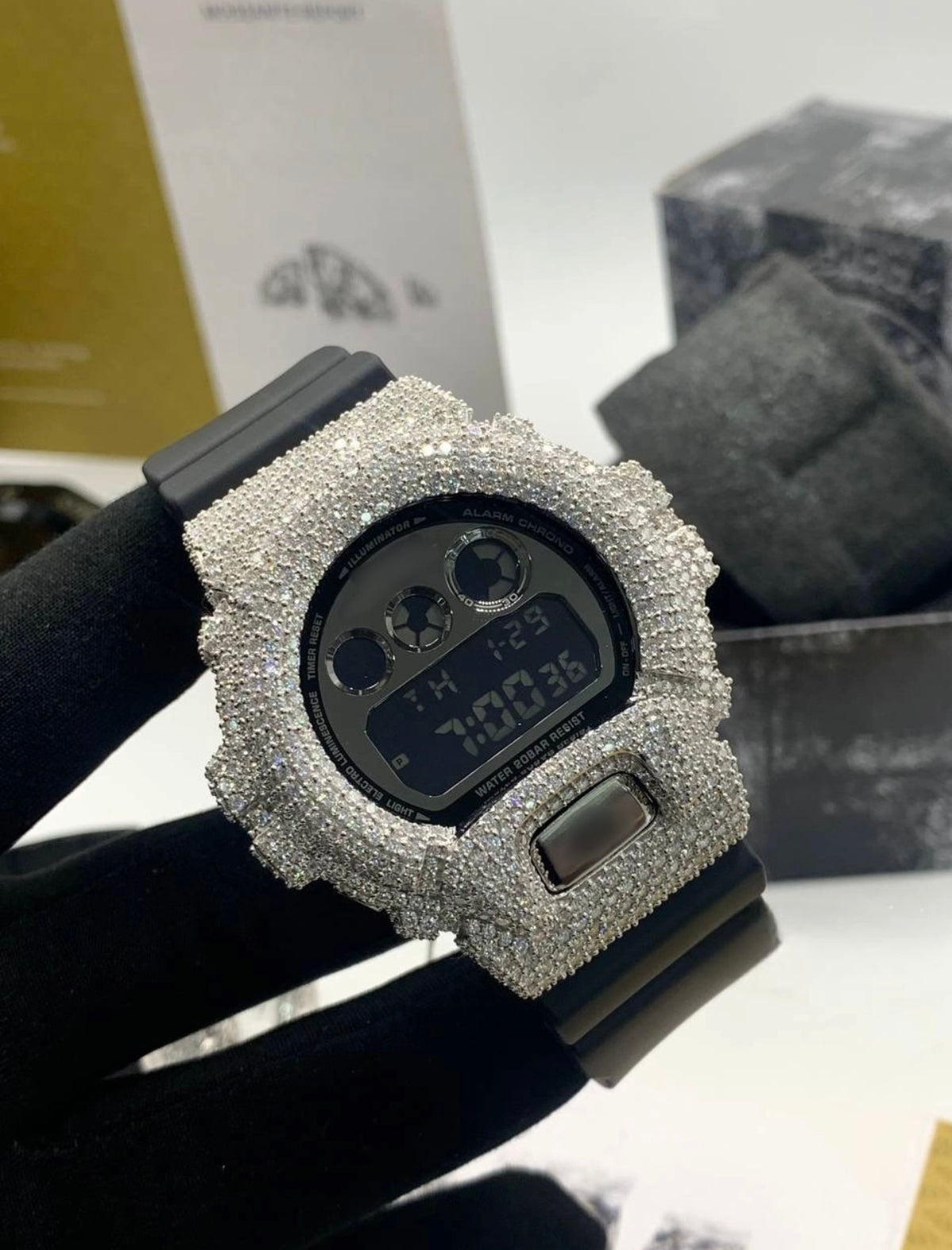 1:1 Iced Out Shocker Wrist Bling Set